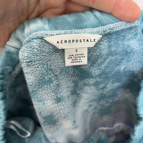 Aeropostale | Green Purple Gray Strapless Tie Dye Romper Small - Picture 4 of 4